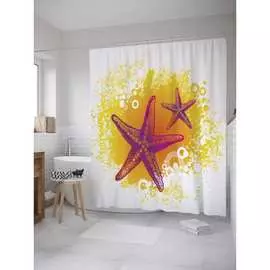 Шторка-занавеска для ванной JOYARTY