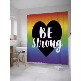 Шторка-занавеска для ванной JOYARTY