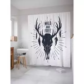 Шторка-занавеска для ванной JOYARTY