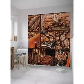 Шторка-занавеска для ванной JOYARTY