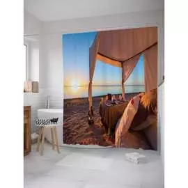 Шторка-занавеска для ванной JOYARTY