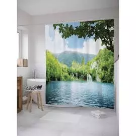 Шторка-занавеска для ванной JOYARTY