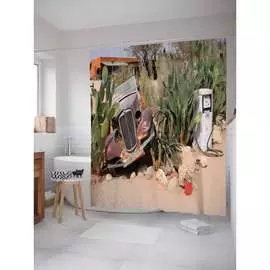 Шторка-занавеска для ванной JOYARTY