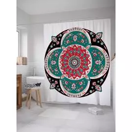 Шторка-занавеска для ванной JOYARTY