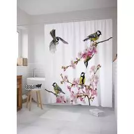 Шторка-занавеска для ванной JOYARTY