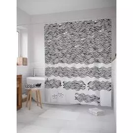 Шторка-занавеска для ванной JOYARTY
