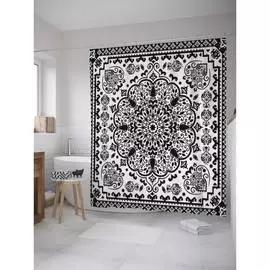 Шторка-занавеска для ванной JOYARTY