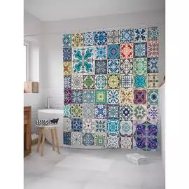 Шторка-занавеска для ванной JOYARTY