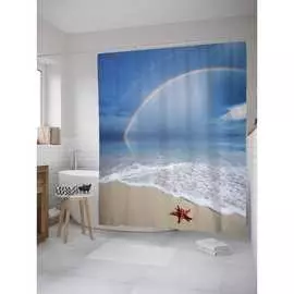 Шторка-занавеска для ванной JOYARTY