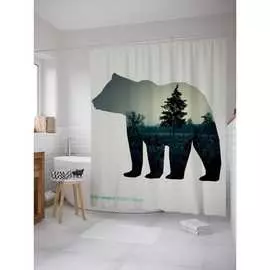 Шторка-занавеска для ванной JOYARTY