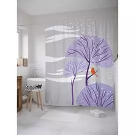 Шторка-занавеска для ванной JOYARTY