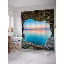 Шторка-занавеска для ванной JOYARTY