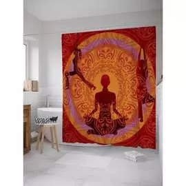 Шторка-занавеска для ванной JOYARTY