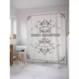 Шторка-занавеска для ванной JOYARTY