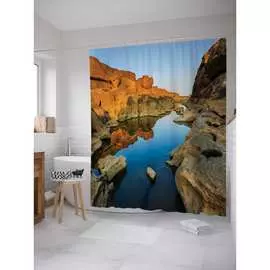 Шторка-занавеска для ванной JOYARTY