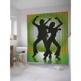 Шторка-занавеска для ванной JOYARTY