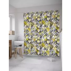 Шторка-занавеска для ванной JOYARTY