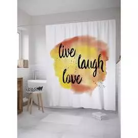 Шторка-занавеска для ванной JOYARTY