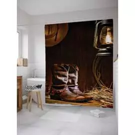 Шторка-занавеска для ванной JOYARTY