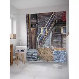 Шторка-занавеска для ванной JOYARTY