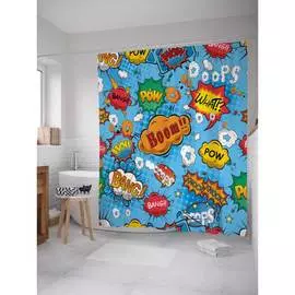 Шторка-занавеска для ванной JOYARTY