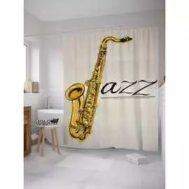 Шторка-занавеска для ванной JOYARTY