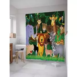 Шторка-занавеска для ванной JOYARTY