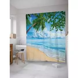 Шторка-занавеска для ванной JOYARTY