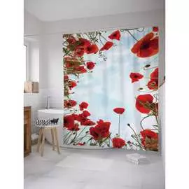 Шторка-занавеска для ванной JOYARTY