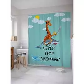 Шторка-занавеска для ванной JOYARTY