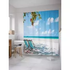 Шторка-занавеска для ванной JOYARTY