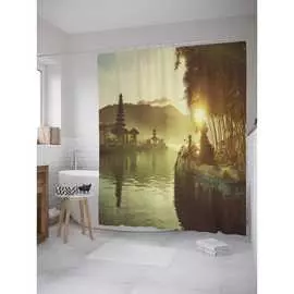 Шторка-занавеска для ванной JOYARTY