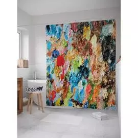 Шторка-занавеска для ванной JOYARTY