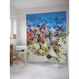 Шторка-занавеска для ванной JOYARTY