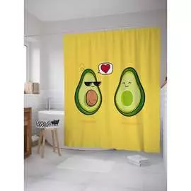 Шторка-занавеска для ванной JOYARTY