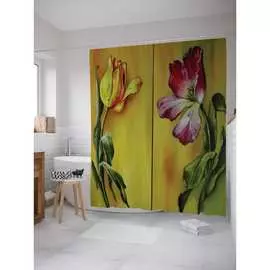 Шторка-занавеска для ванной JOYARTY