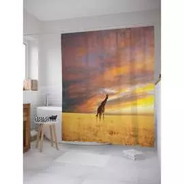 Шторка-занавеска для ванной JOYARTY