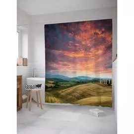 Шторка-занавеска для ванной JOYARTY