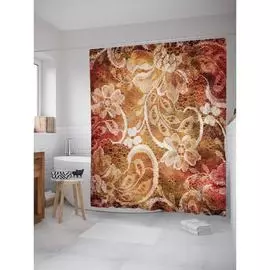 Шторка-занавеска для ванной JOYARTY