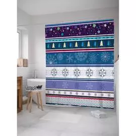 Шторка-занавеска для ванной JOYARTY