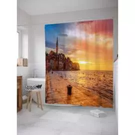 Шторка-занавеска для ванной JOYARTY