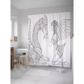 Шторка-занавеска для ванной JOYARTY