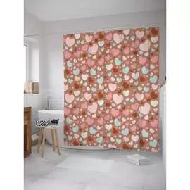 Шторка-занавеска для ванной JOYARTY