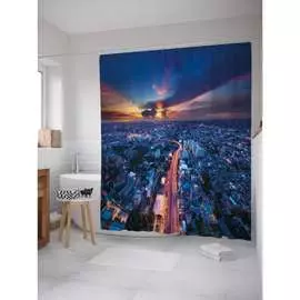 Шторка-занавеска для ванной JOYARTY