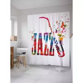 Шторка-занавеска для ванной JOYARTY