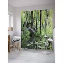 Шторка-занавеска для ванной JOYARTY