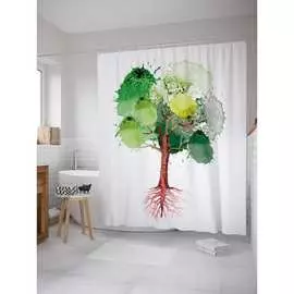 Шторка-занавеска для ванной JOYARTY