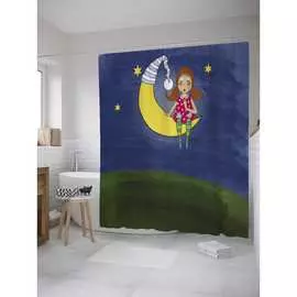 Шторка-занавеска для ванной JOYARTY