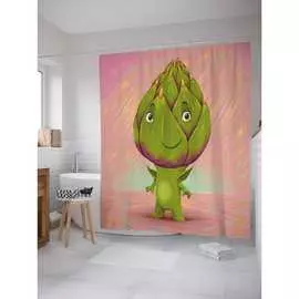 Шторка-занавеска для ванной JOYARTY