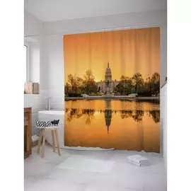 Шторка-занавеска для ванной JOYARTY